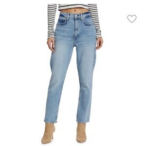 rag & bone Wren High Rise Slim Straight Jeans 

Color: Everly